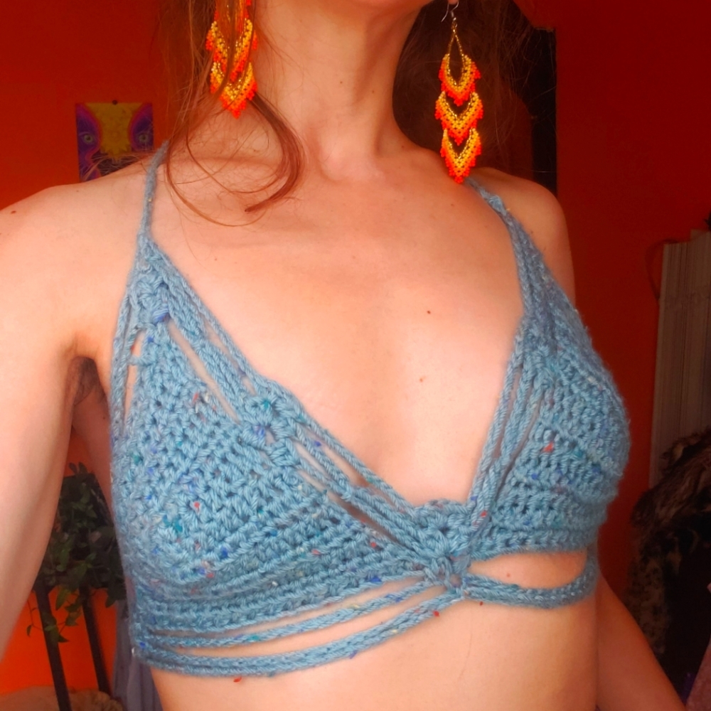 Hand Crochet Halter